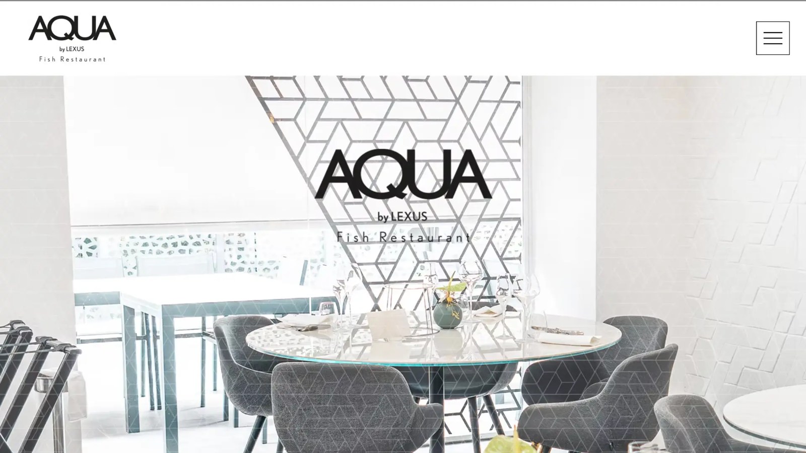 Homepage Aqua Restaurant